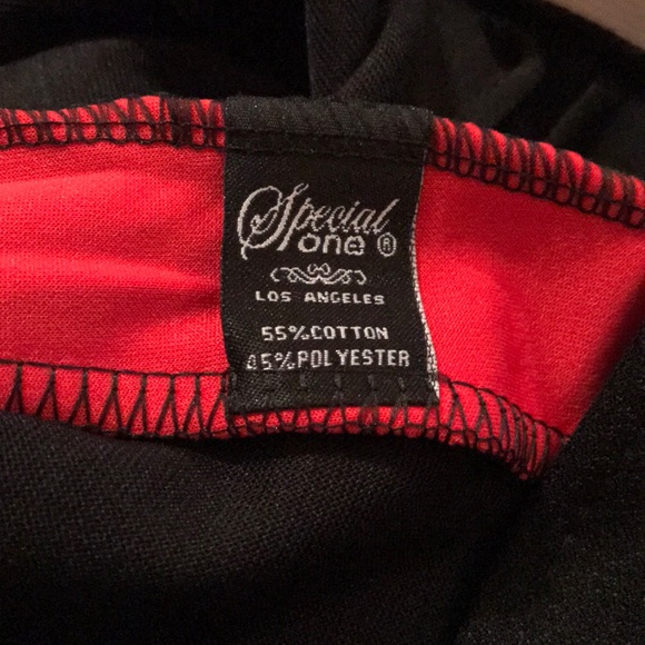 SPECIAL ONE INTERNATIONAL PANTS WOMEN’S BLACK - Picture 7 of 8